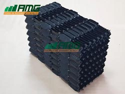 Filling in PVC corrugated board