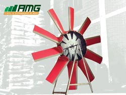 Axial propeller diameter 2800 mm - refurbishment and balancing