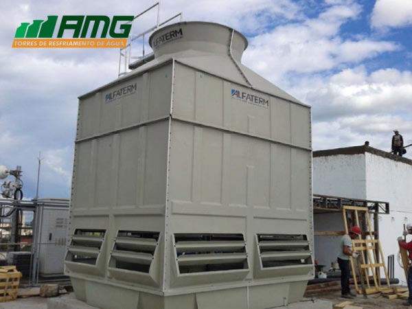 Water cooling tower assembly model ASP 870