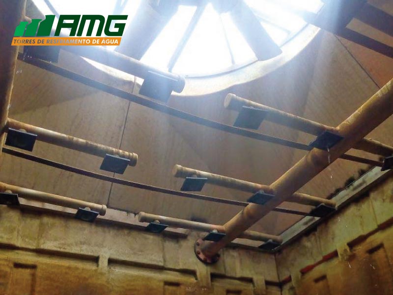 Maintenance of Alpina and Alfaterm water cooling towers