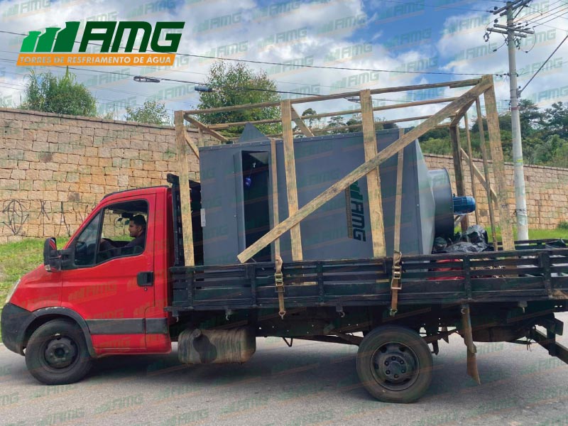 AMG water cooling tower destined for Eldorado/MS