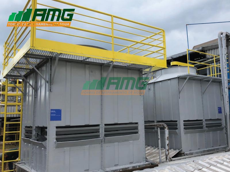Water cooling tower maintenance in Valinhos SP