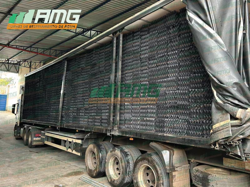 Industrial cooling tower fill, destination Cambé/PR