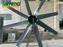 Water cooling tower propeller 3300 mm diameter