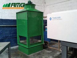 Complete overhaul of water cooling tower model ASP 100