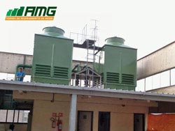 Complete overhaul of model 40 water cooling towers