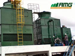 Installation and renovation of water cooling towers