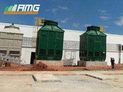 Refrissat water cooling tower - Assembly
