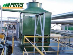Complete overhaul of Alpina model 40 water cooling tower