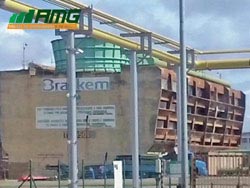 Torres de Renovation of 4 concrete water cooling towersde água em concreto
