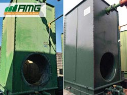 Alpina water cooling tower refurbishment