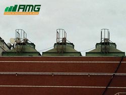 Maintenance of Alpina 100 water cooling towers