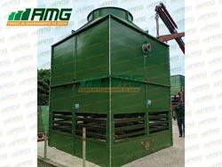Alpina water cooling tower installed in Rio Claro/SP
