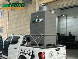 Compact cooling tower destined for Franco da Rocha/