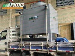 AMG 323 cooling tower, destination Campo Limpo Paulista/SP