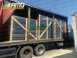 Cooling tower fill material destined for Paulínia/SP