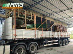 Cooling tower for the food industry, destined for Fernando Prestes, SP.