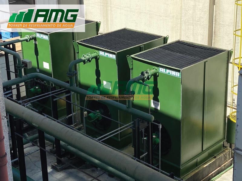 Cooling tower maintenance in Shopping Center SP