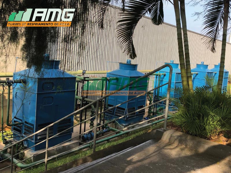 Maintenance of Alfaterm water cooling towers