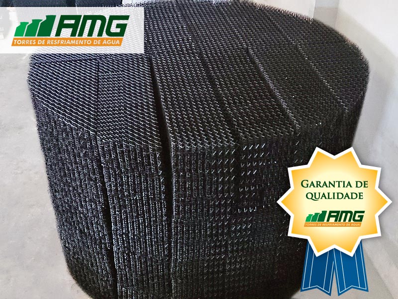 Relleno cuadrícula ronda para torre de enfriamiento de agua