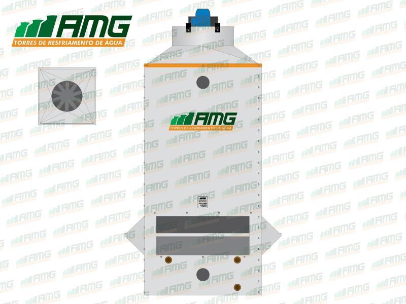 Torre de enfriamiento de agua AMG modelo 144