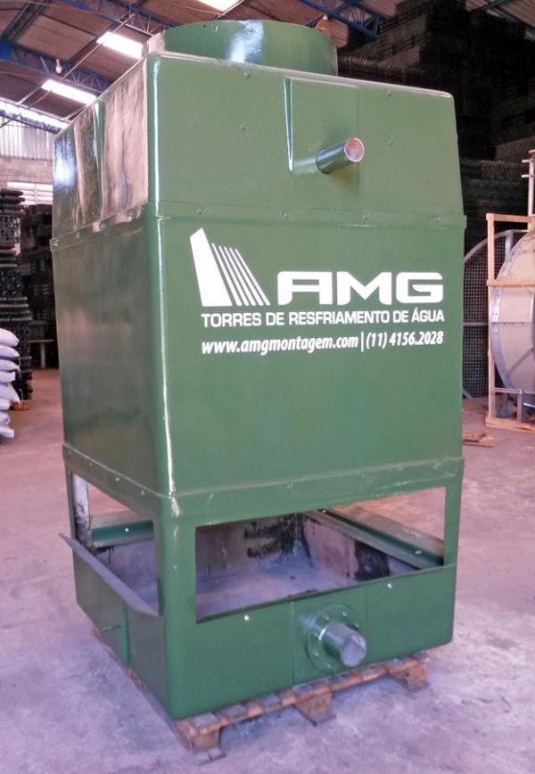 Torre de enfriamiento de agua restaurada por la AMG