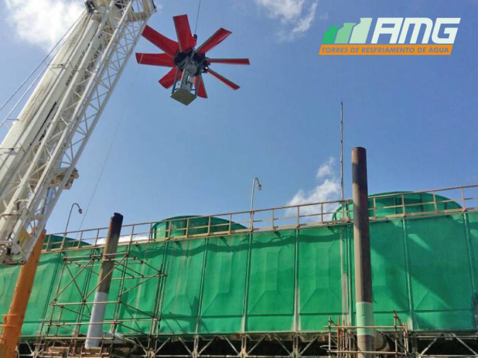 Torres de enfriamiento de agua: reparación completa