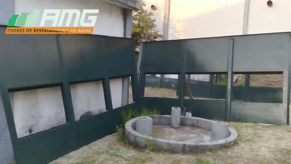 Recuperación de las paredes de torre de enfriamiento