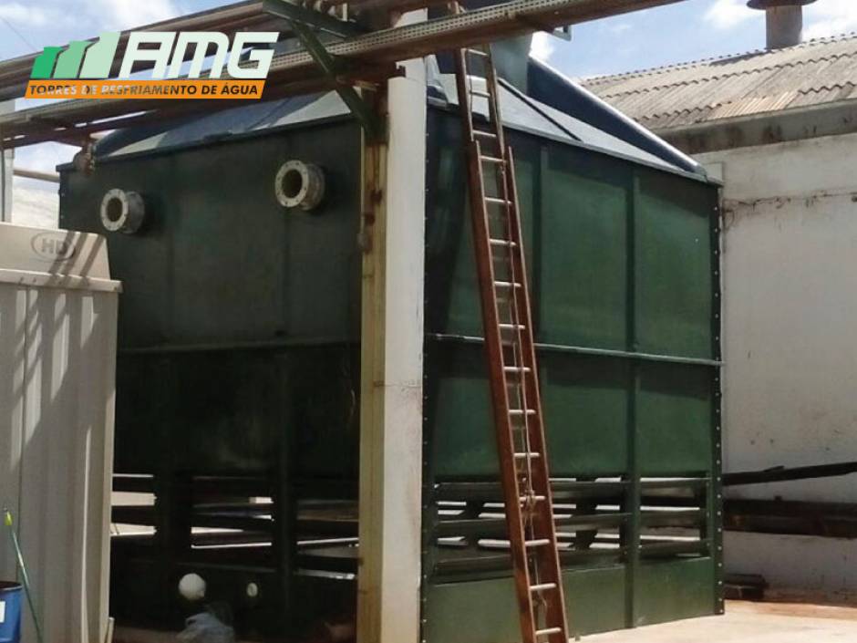 Recuperación y reforma de torre de enfriamiento de agua