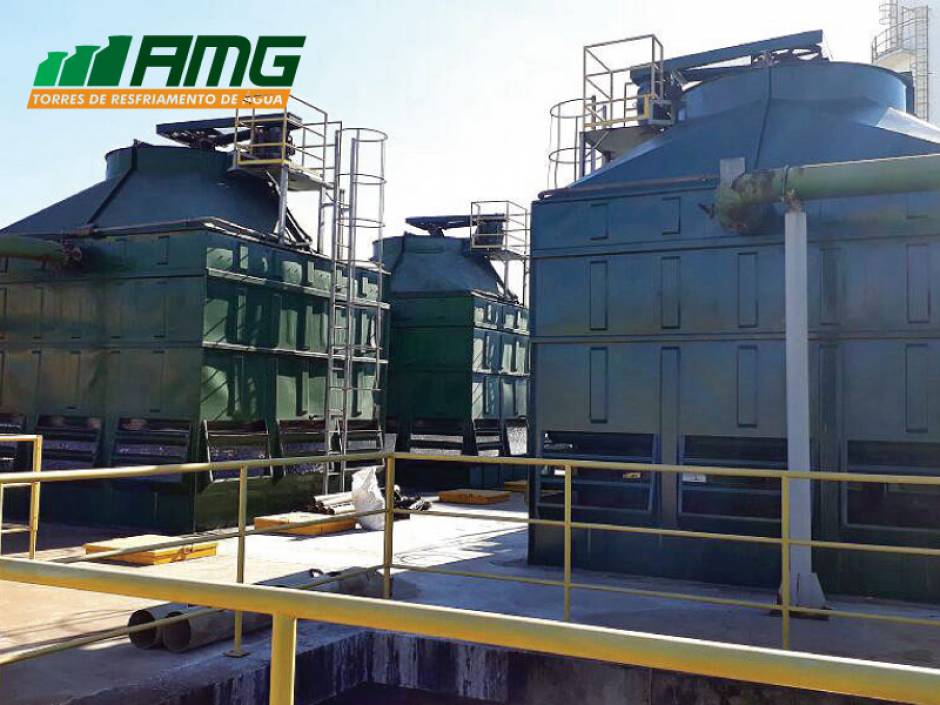 Mantenimiento de torres de enfriamiento de agua en SP