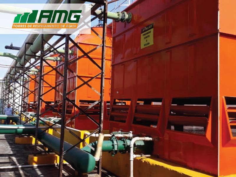 Mantenimiento de torres de enfriamiento de agua
