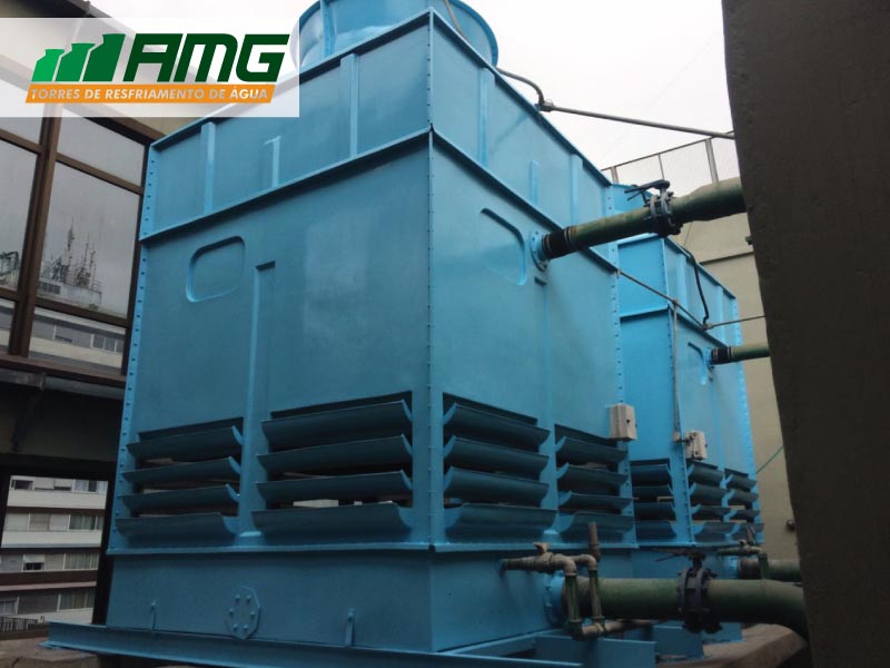 Reparación de torre de enfriamiento de agua en São Paulo SP