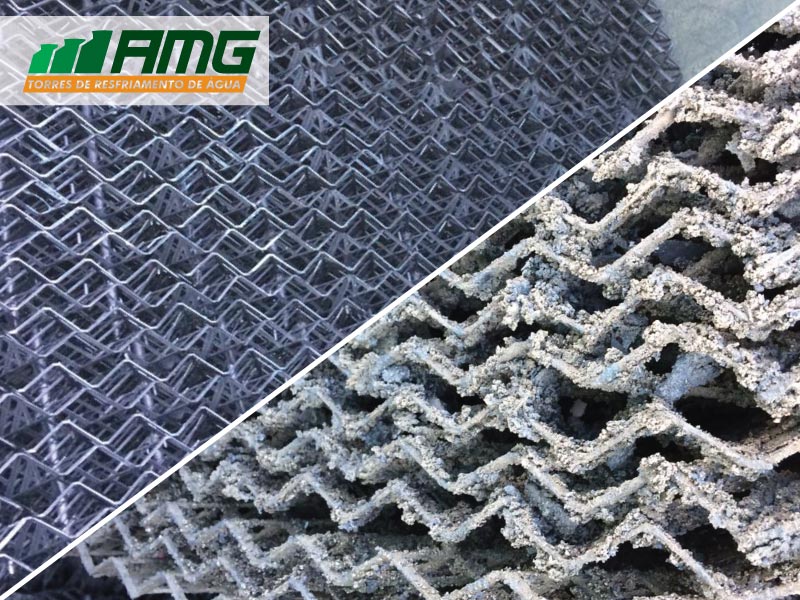 Mantenimiento de torres de enfriamiento - sistema de llenado, eliminador y distribución