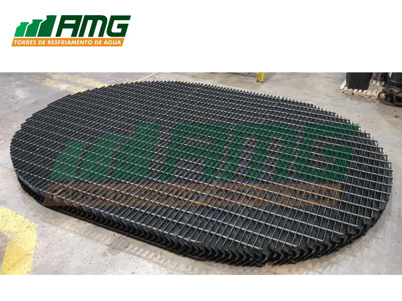 Fabricación de eliminador de gotas a medida