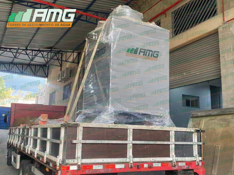 Torre de refrigeración de agua AMG 144 con destino Goiânia/GO
