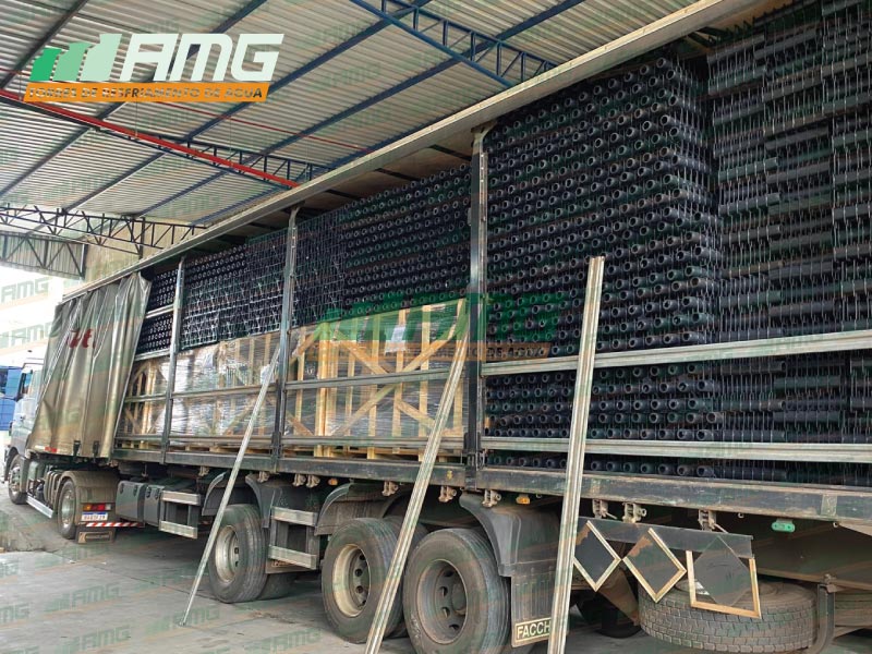 Torre de refrigeración de agua para una planta destinada a Paraguay.