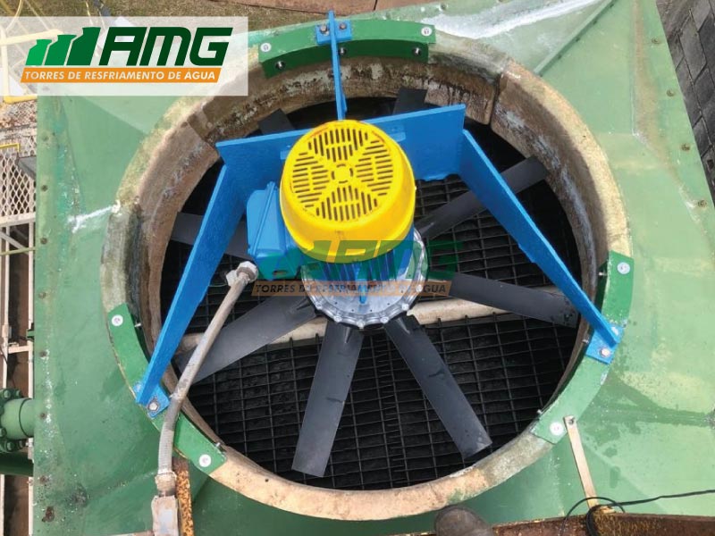 Servicio de reparación de torres de enfriamiento de agua