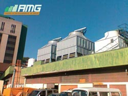 Torre de enfriamiento de agua Semco - Montaje