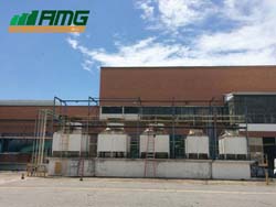 Mantenimiento de torres de enfriamiento en Caçapava SP