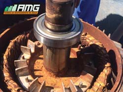 Manutenção torre de resfriamento no Centro de São Paulo