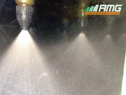 Substituição de bicos aspersores em torre de resfriamento em São Paulo - SP