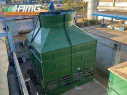 Suministro y montaje de torre de enfriamiento Alfaterm