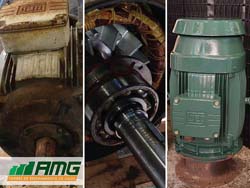 Mantenimiento de motores eléctricos de torres de enfriamiento de agua