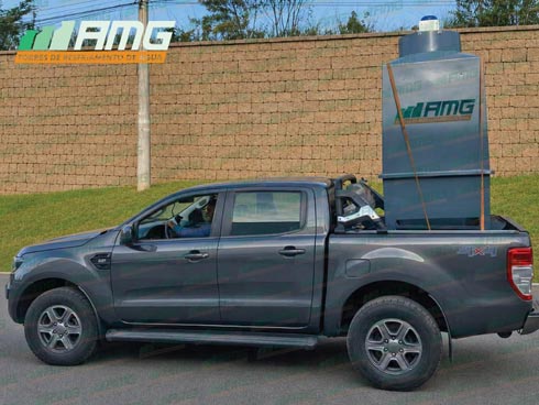 Torre de refrigeración destinada a Franco da Rocha SP – AMG suministra el modelo 81 a la fábrica de pulpa de fruta.