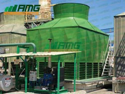 Renovación estructural de la torre de refrigeración de Alpina