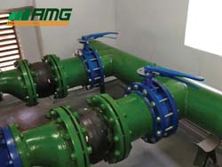 Reemplazo de válvula wafer en torre de enfriamiento