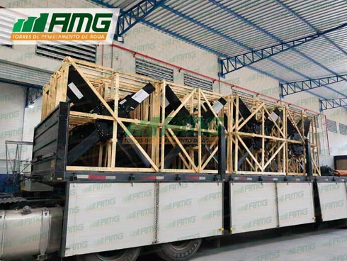 Se envían hélices para torres de refrigeración industrial AMG para un proyecto a gran escala en Paraguay.