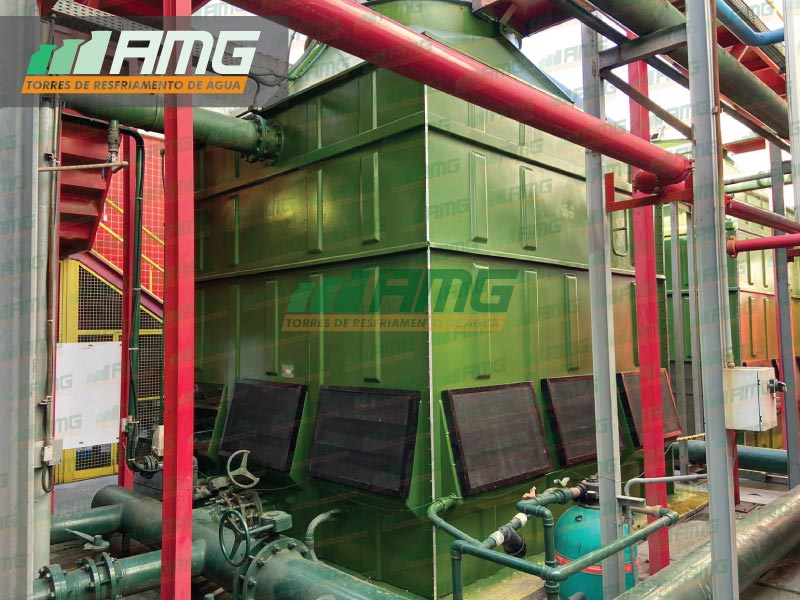 Reforma integral de torre de enfriamiento de agua en Jundiaí SP