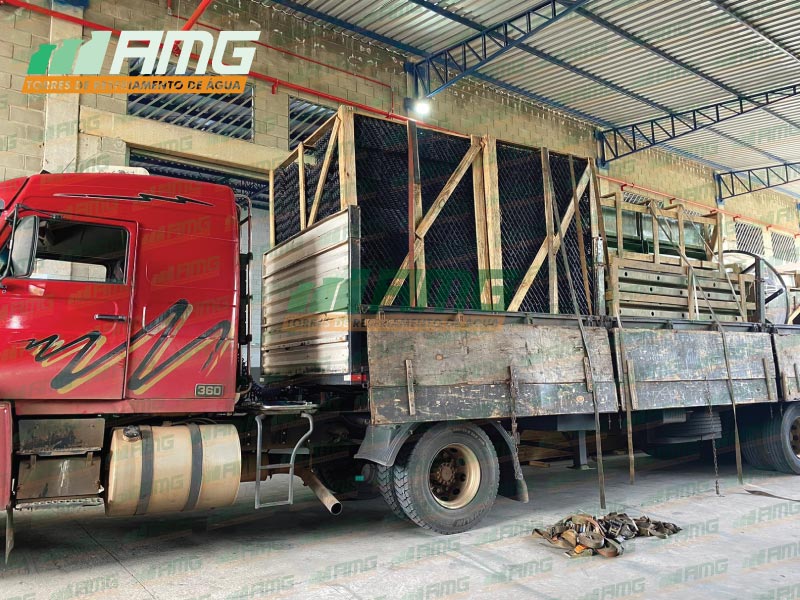 Torre de refrigeración Alpina modelo 100 destino Maranhão