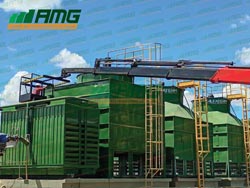 Manutenção de torre de resfriamento de água industrial